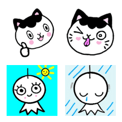 おちゃめネコクロミの可愛い絵文字