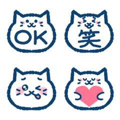 Standard:Cat reaction & stamp Emoji