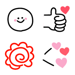 ◉シンプルにリアクション◉