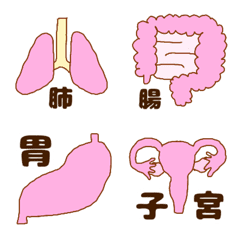 臓器の絵文字！