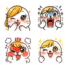 Gyaru Seal's Hilarious Emoji