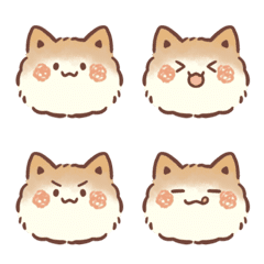 ぽわっとポメちゃんの絵文字