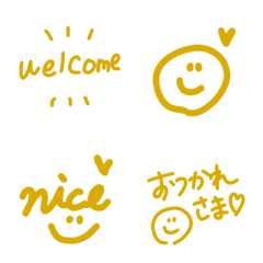 『オシャレカラー＊リアクション絵文字』