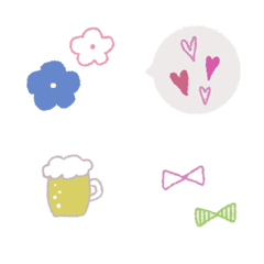Handdrawn and heartwarming Gentle emojis