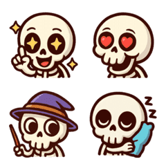 Funny Skull Life Emojis1