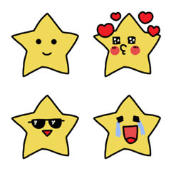 A simple star and face.