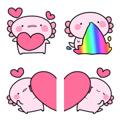 動く！なんだかゆるいウーパールーパー