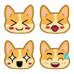 Baby Corgi Adventure (Emoji) Ver4