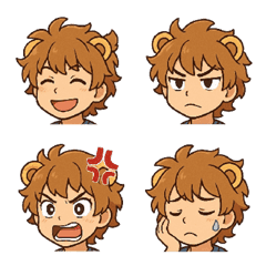 獅子座男孩的日常表情包