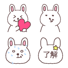 Full of  rabbits emoji