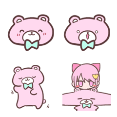 ピンクくま
