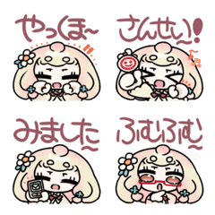 Easygoing girl's loosey Emoji 2