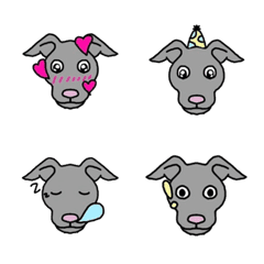 Italian greyhound emoji
