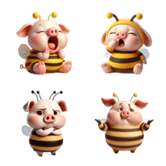 Honey Pigs Lazy Life
