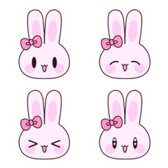うさぎのミルティ 絵文字