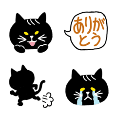 感情豊かな黒猫さん