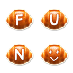ロールパン アルファベット