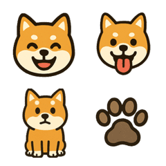 Shiba Inu Emoji Set
