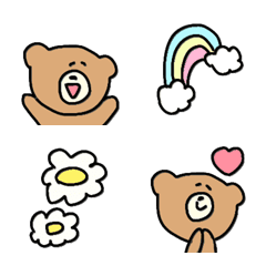 『くまさんの絵文字』