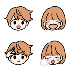 honwaka boy and girl Emoji2