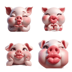 Pouty Pink Pig Is Annoyed