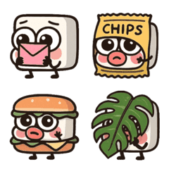 Funny Shy Tofu Emojis2