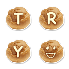 ミニ シュークリーム アルファベット
