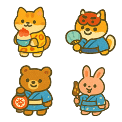 節慶夏日動物