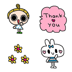 nenerin色んな絵文字セット971可愛い修正