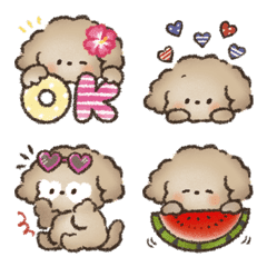 夏まいにち♡もこもこいぬ〜日焼けver〜