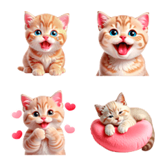 毎日使える 感情を伝えるねこ 日常