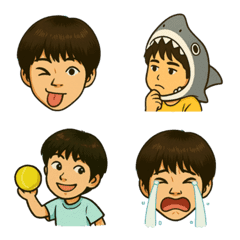 鹿児島ペー中学校男子の絵文字