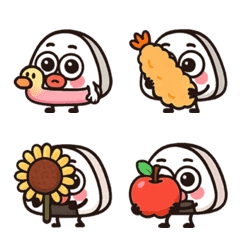 Funny & Lively Onigiri Emojis1