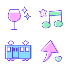 ゆるふわ♡大人キュートな絵文字 31