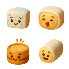可愛的法國起司 3D