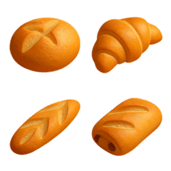 法國麵包 3D