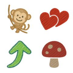 クレヨン絵文字♡ゆるかわ定番セレクション