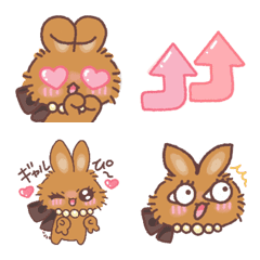 chocolat bunny Perl Emoji