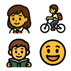 Student Emoji  Commuting Life vol.1
