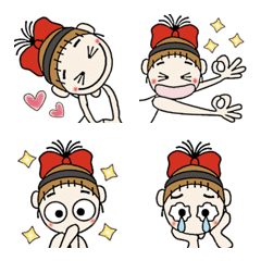 おちゃめの絵文字♡感情色々な顔♡喜怒哀楽