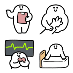 にっこり看護師 動く絵文字