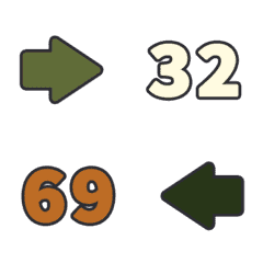 おちついた 123 万用 32-69 動く絵文字
