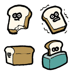 かわいい食パンの絵文字
