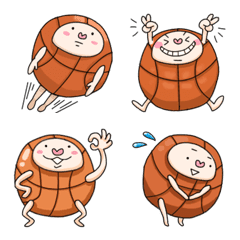 ラララ♫バスケ好きな人の絵文字3