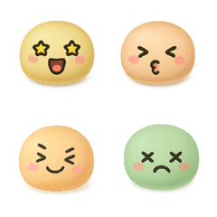[icon] Moji Pastel Moods & Puffy Faces