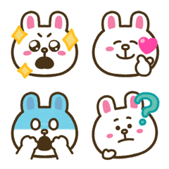 ゆる絵文字♡うさぎ