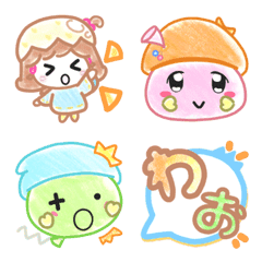 そよキャラ+絵文字