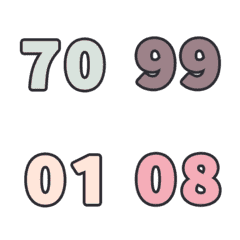 Aman keren 70-99 gerak stiker emoji