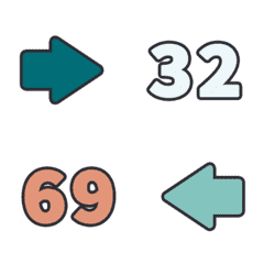 123 ハピネス 万用 32-69 動く絵文字