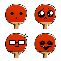 emoji version of a table tennis racket
